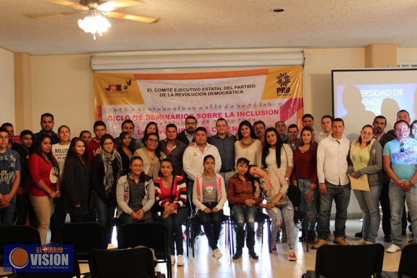 PRD capacita a 700 jóvenes en Inclusión y Diversidad de Creencias  