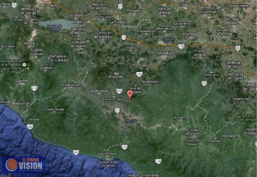Derriban helicóptero en la región de Tierra Caliente 