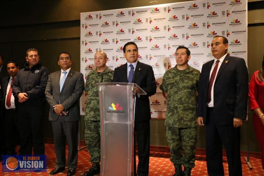 Seguirá el combate frontal, a los grupos de la delincuencia organizada: Silvano Aureoles 
