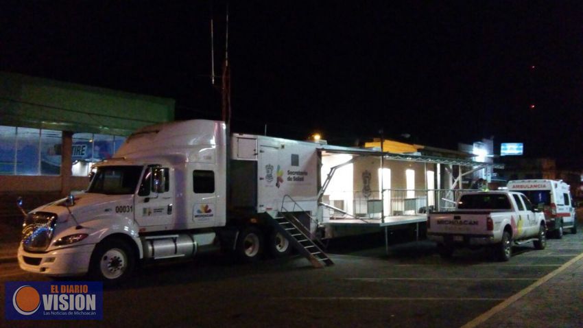 Mantiene SSM apoyo a damnificados en Uruapan