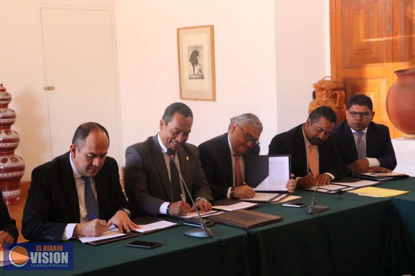 Signan Gobierno del Estado y el IEM convenio de recursos para ciencia y tecnología