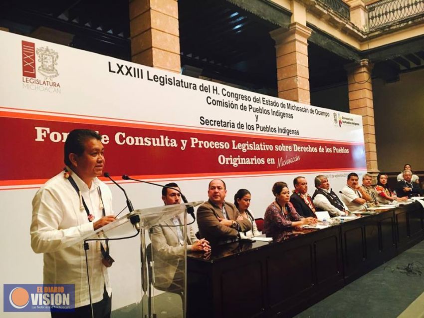 Con éxito inicia el foro de Consulta y Procesos Legislativos sobre los Derechos de los Pueblos