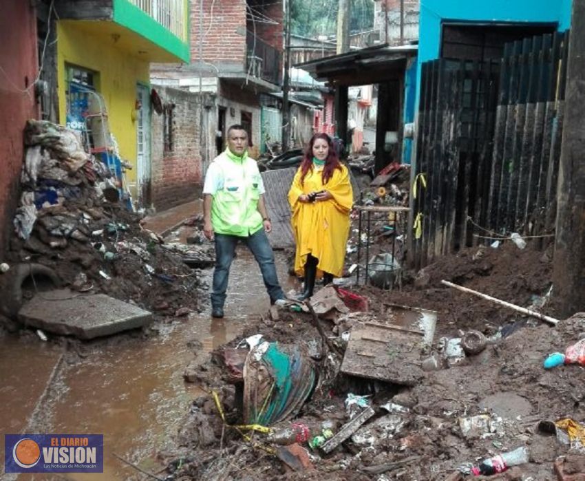 Continúan la atención médica y sanitaria de la SSM en Uruapan