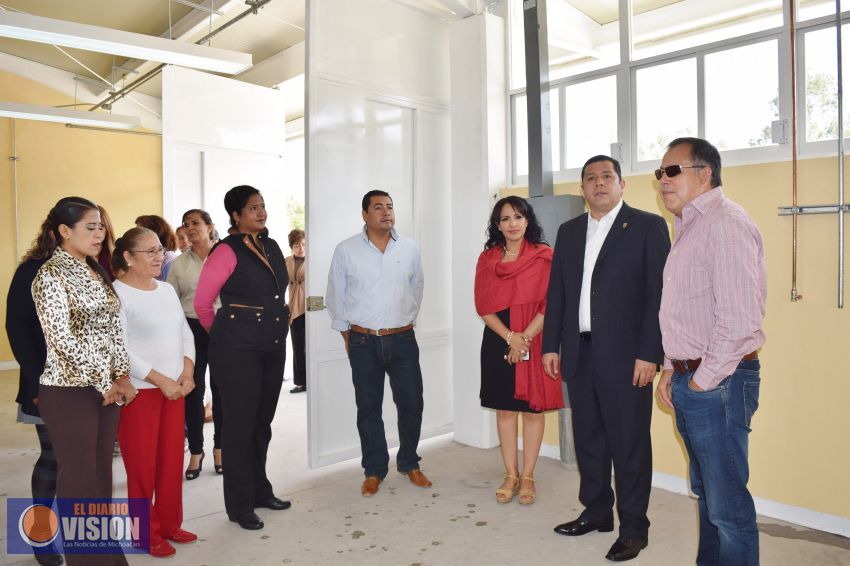 Entrega IIFEEM espacios educativos del Icatmi Santa María