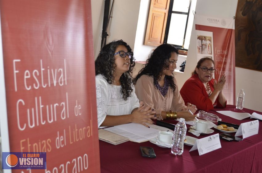 Anuncian programa del Festival Cultural de las Etnias del Litoral de Michoacán