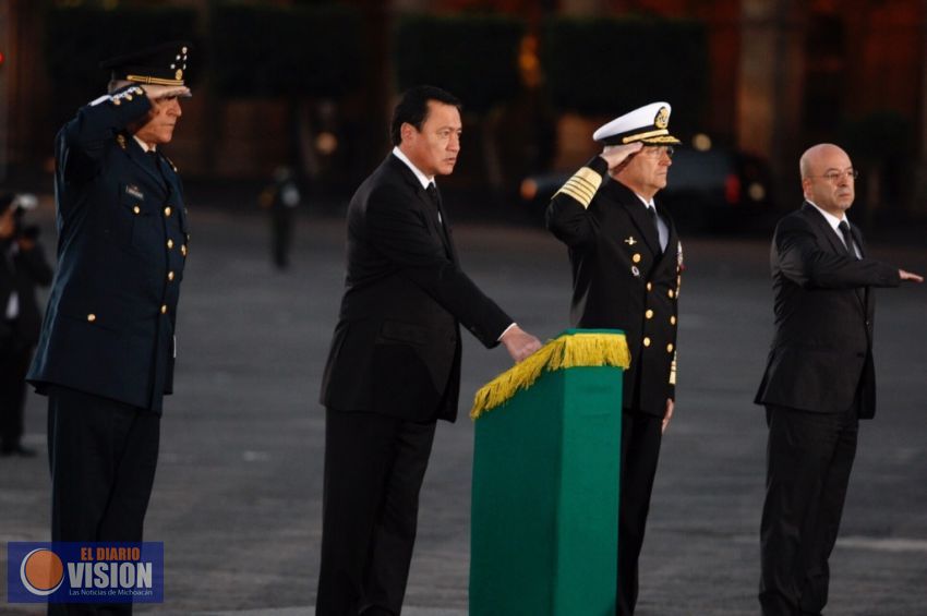 Osorio Chong encabeza conmemoración del sismo de 1985