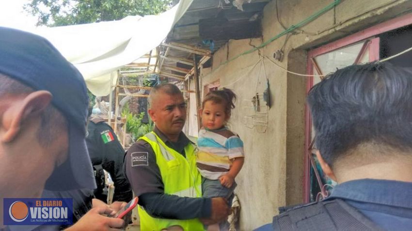 Localizan a la niña Paola que se había perdido en Zamora 
