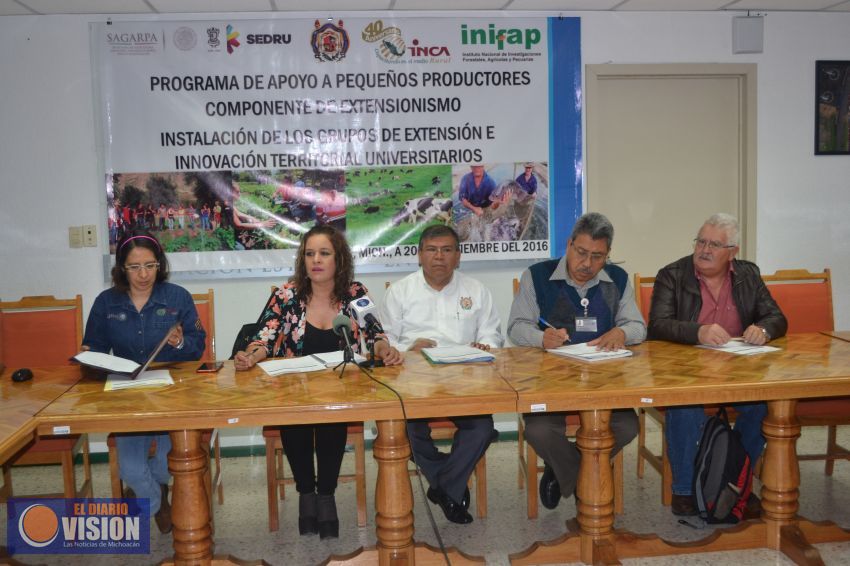 UMSNH en apoyo a productores agrícolas
