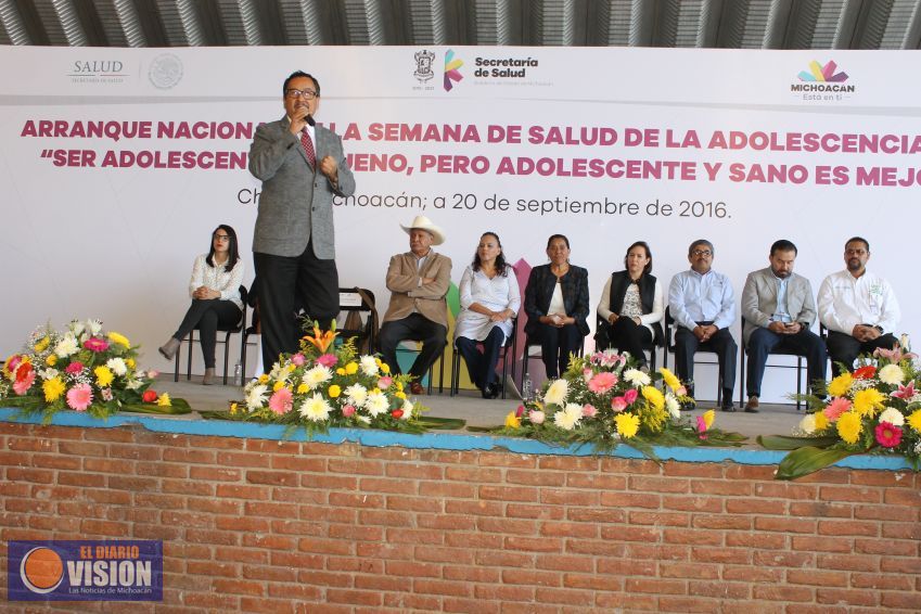 Arranca la Semana Nacional de Salud del Adolescente 2016
