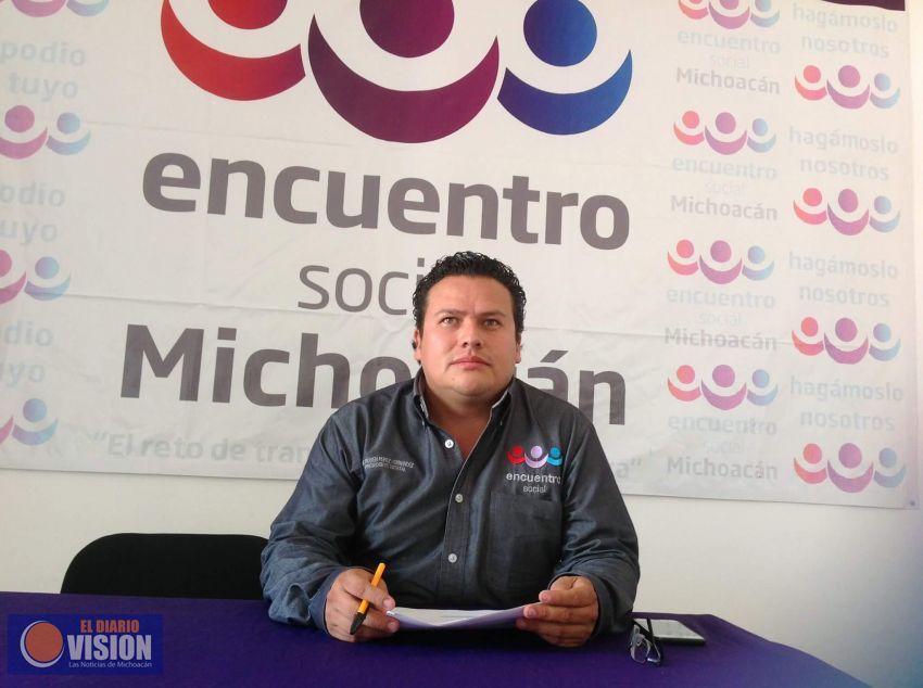 Acusa PES a Silvano Aureoles de no tomarlos en cuenta como prometió en campaña 
