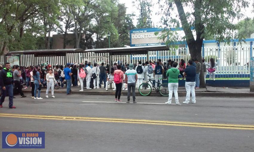 Regresa la calma a la Facultad de Odontología 