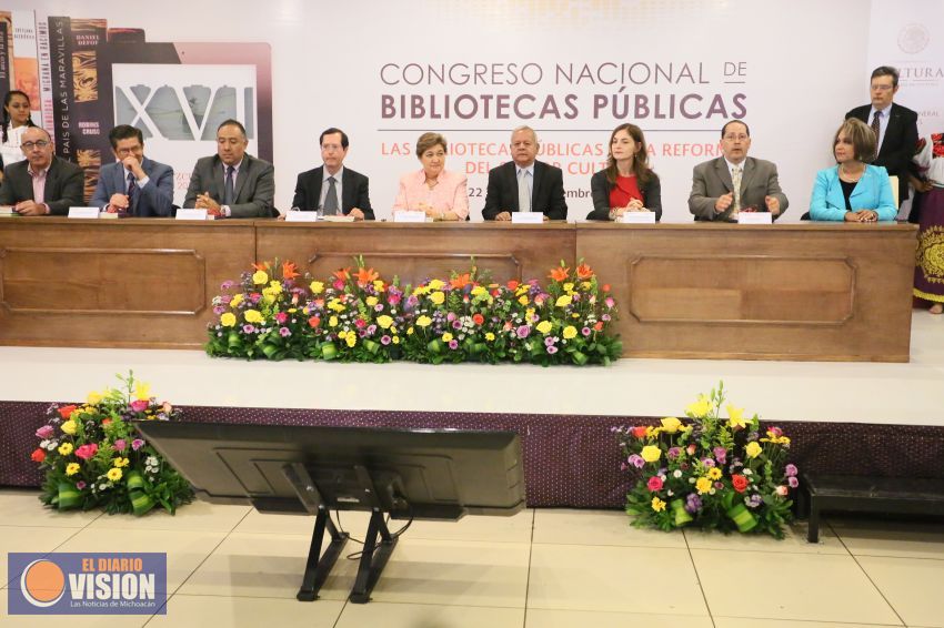 Inauguran XVI Congreso Nacional de Bibliotecas Públicas