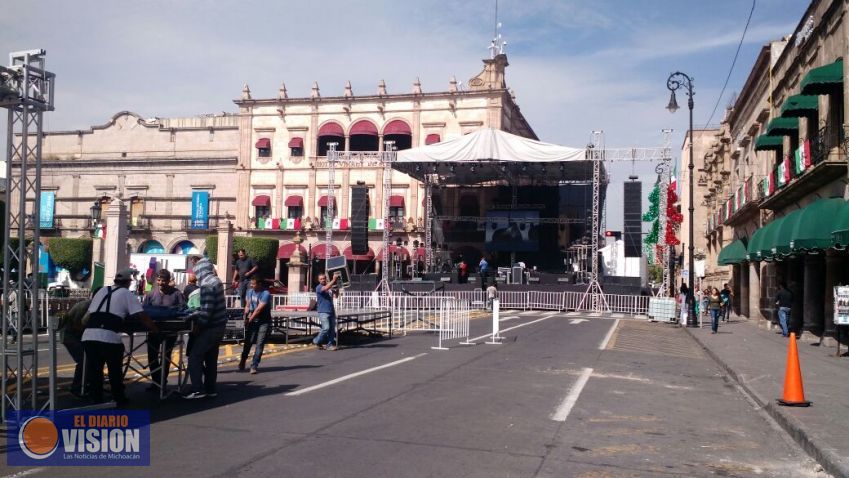  Todo listo para Festival del Mariachi,  en Morelia