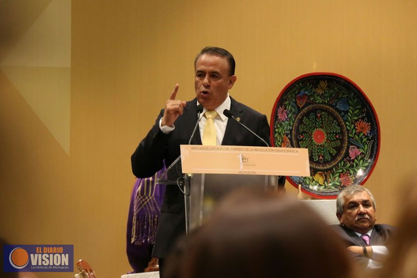 Trabajo, construcción de acuerdos y unidad,   esencia del grupo parlamentario del PRD: Sigala