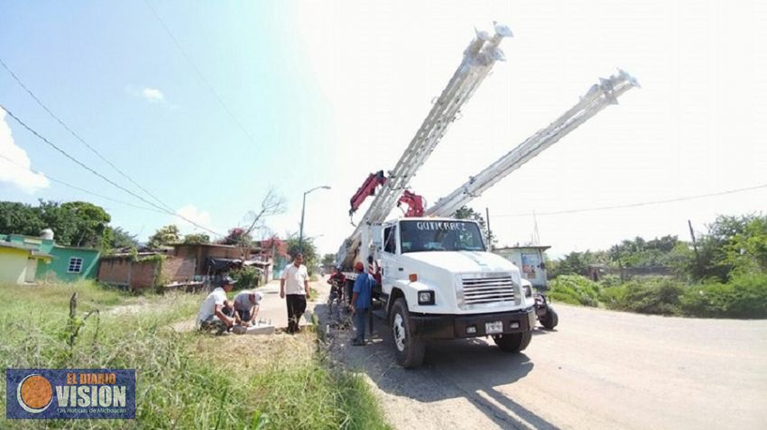 Arranca instalación de cámaras de vigilancia en Huetamo: Elías Ibarra