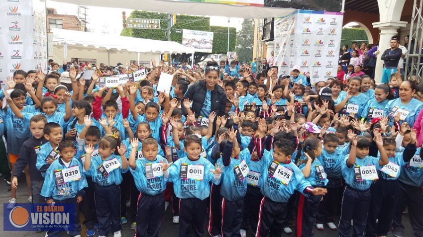 En puerta, la carrera Moviendo México por tu salud en Michoacán