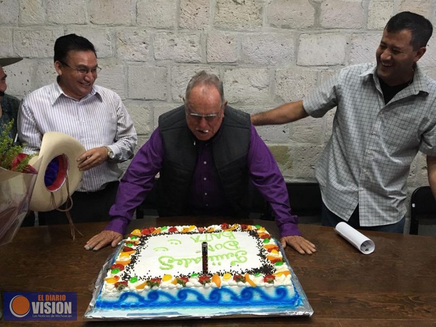 Don Balta celebra su cumpleaños 