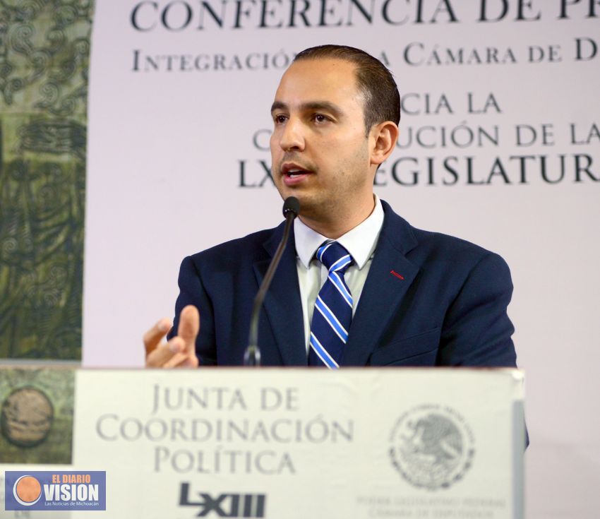 Llama GPPAN a evitar recortes a seguridad pública en 2017: Marko Cortés 