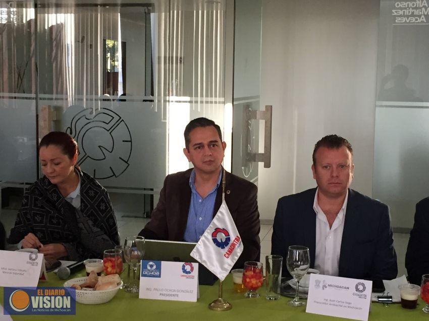 Presenta ProAm proyectos ambientales al sector industrial de Uruapan