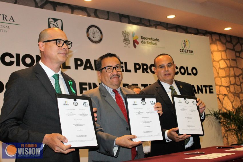 SSM, PGJE e IMSS signan Convenio para agilizar protocolos de Procuración de Órganos