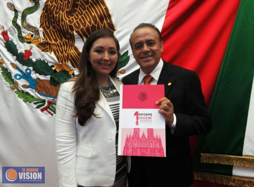 La diputada Noemi Ramírez, hoy rinde, Informe Legislativo