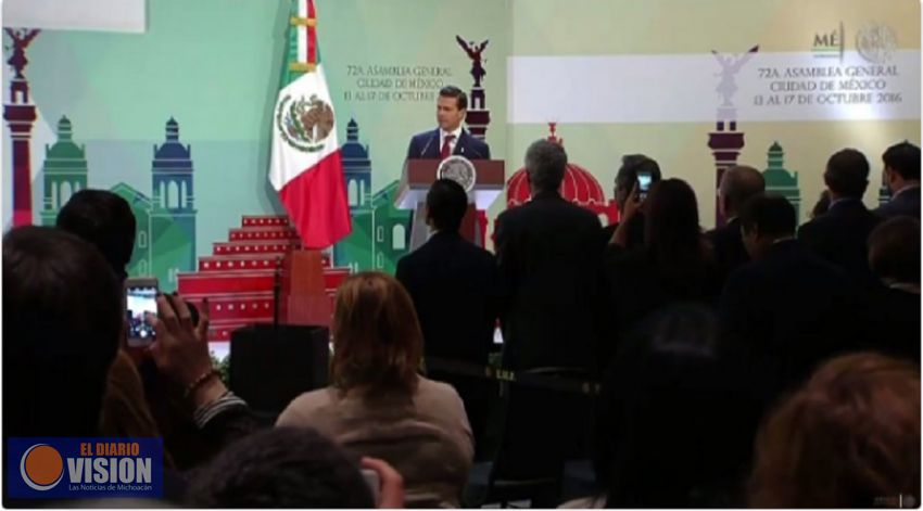 Protege México a 167 periodistas, revela Peña Nieto