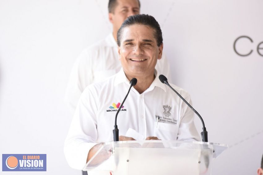 Entrega Gobernador obras en Cenobio Moreno, Comunidad Modelo de Apatzingán