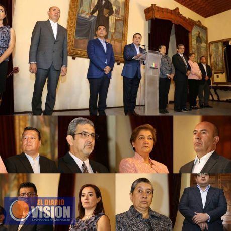 Realiza Silvano Aureoles 8 relevos en su Gabinete 