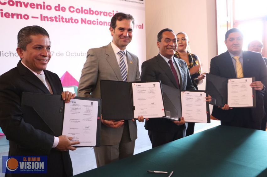 Restablecen Segob e INE trabajo interinstitucional