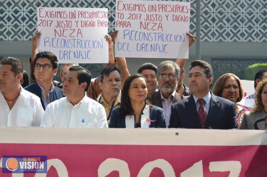  Presidente del PRD, demandan ante Congreso Federal, presupuesto justo 2017
