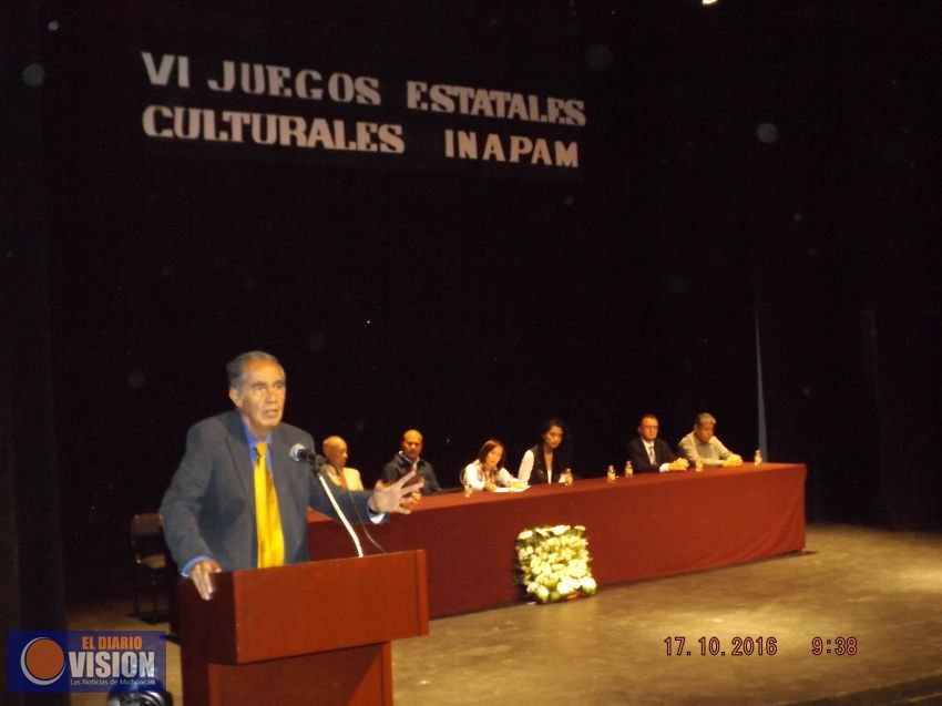 Inauguran los V Juegos Estatales de Personas Adultas 