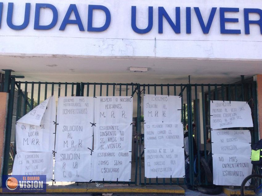 Llama Silvano Aureoles a poner fin al conflicto en la UMSNH