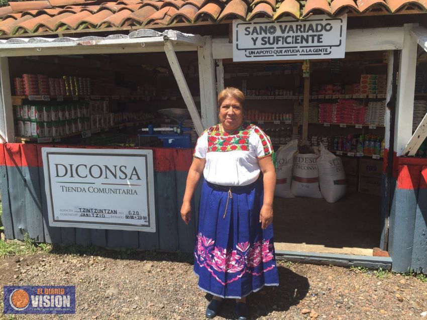 Llega Diconsa a las comunidades más lejanas de Michoacán