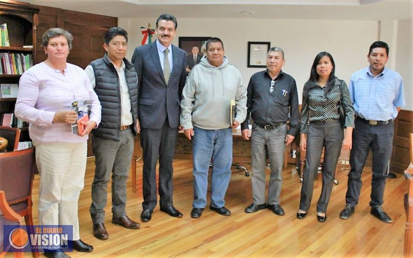 SEMARNACC y Concejo Mayor de Cherán fortalecen trabajos en pro del medio ambiente  