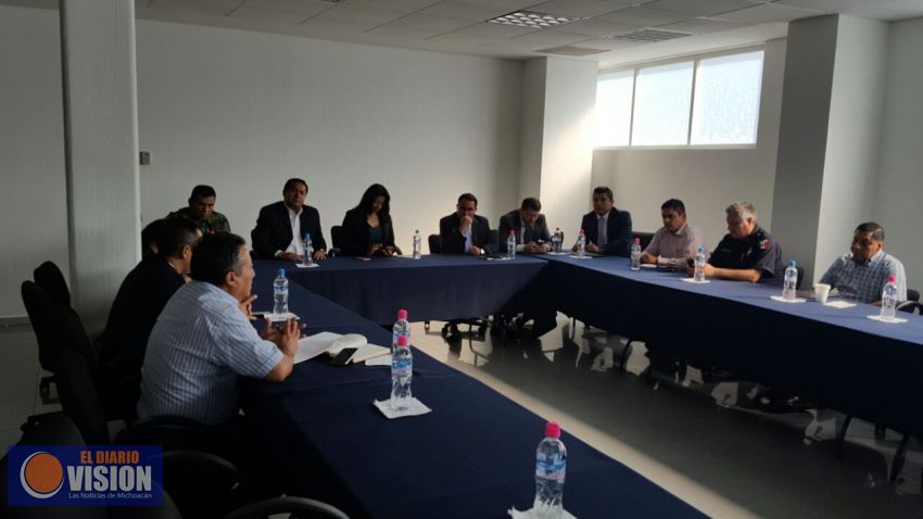 Acuerda Grupo de Coordinación Uruapan acciones de seguridad para la región