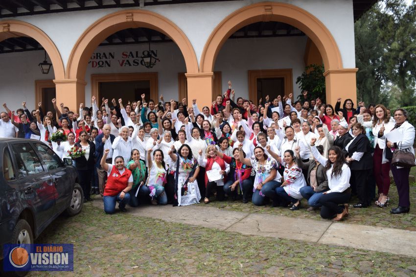 Luchemos para que Michoacán sea la casa que todas queremos: Rocío Pineda Gochi