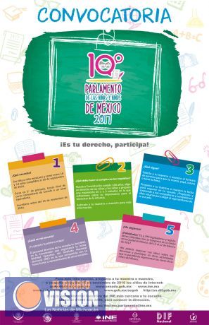 10° Parlamento de las niñas y niños de México 2017