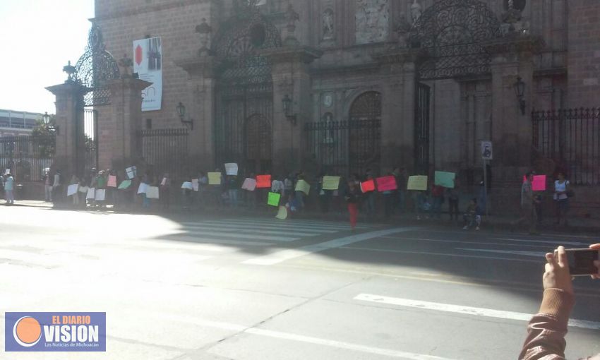 Antorchistas piden terreno para construir escuela.