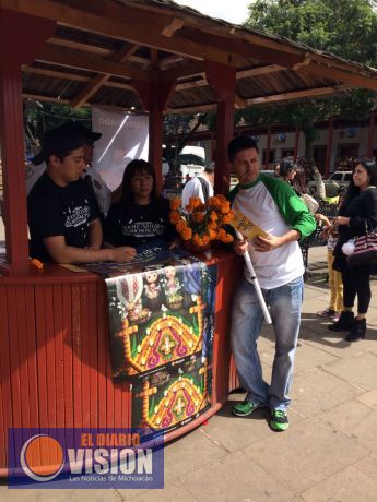 Michoacán recibe a turistas que vivirán la Noche de Muertos