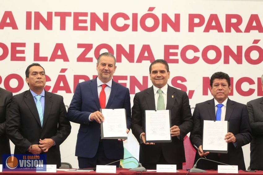 Avanza Michoacán en consolidación de Zona Económica Especial de Lázaro Cárdenas