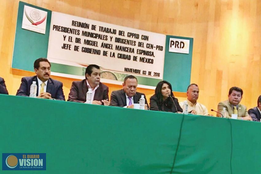 Demanda PRD, pago de presupuesto a municipios: Alejandra Barrales 