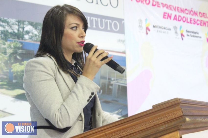Coespo imparte taller de prevención de embarazos a más de mil jóvenes, en La Piedad