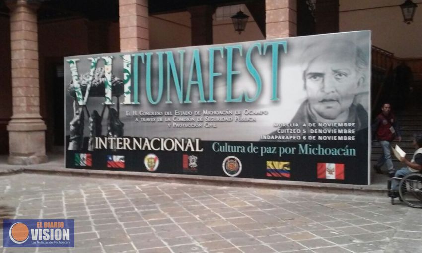 Arranca en Morelia el VII TUNAFEST. Internacional.