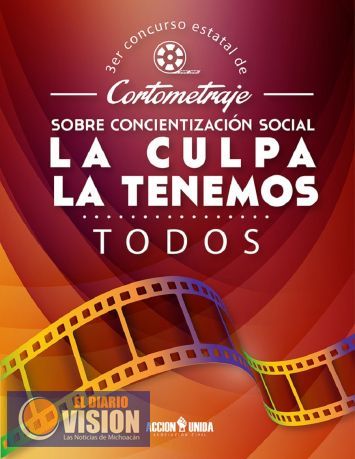 Por cerrar convocatoria del 3er Concurso Estatal de Cortometraje