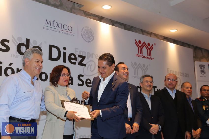Genera Michoacán oportunidades de empleo conjunto con Infonavit: Silvano Aureoles 