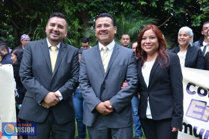 El compromiso de Erik y Cony, permitieron etiquetar más recursos a Michoacán: Torres Piña 