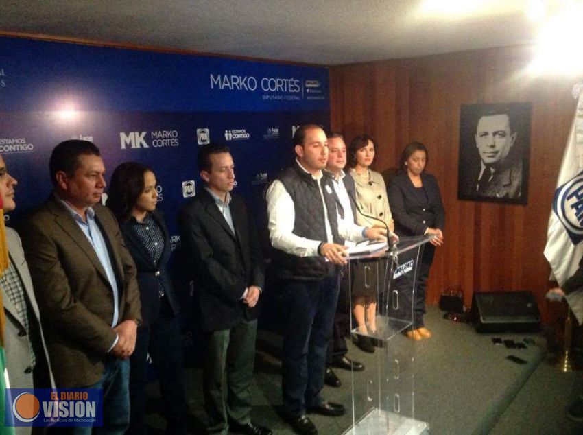 Buscan desacreditar a Ricardo Anaya por sus aspiraciones: Marko Cortés