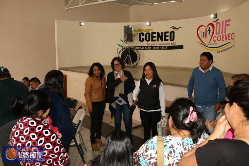 Mujeres del municipio de Coeneo serán acreedoras del crédito 