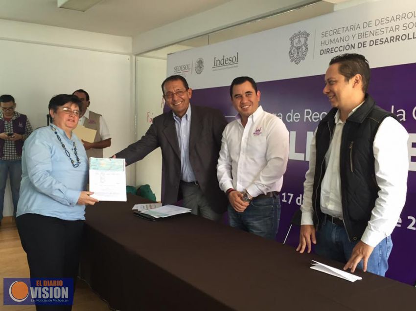 Destina SEDESOL y Ayuntamiento 15 mp para 77 proyectos de la Sociedad Civil 