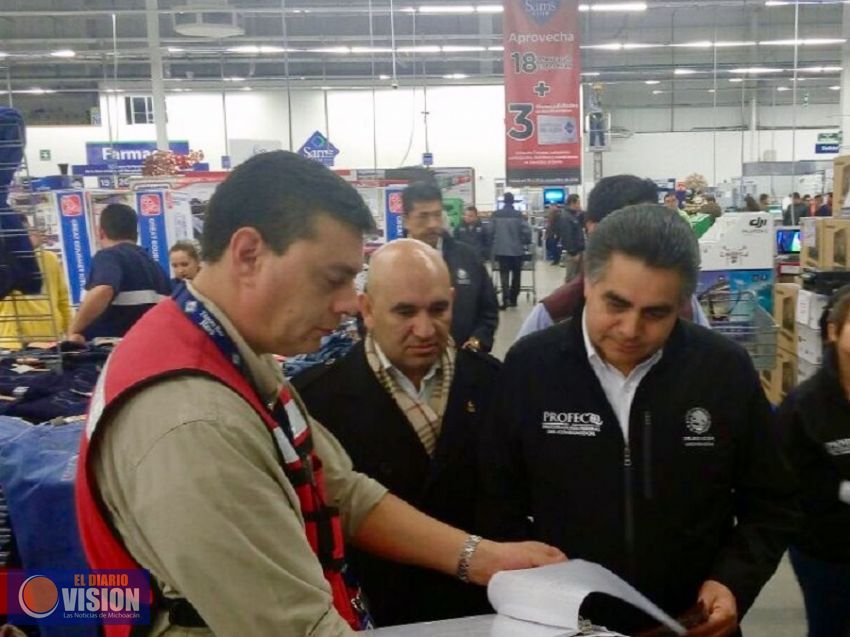 Suspenden una mueblería, 22 quejas y 835 asesorías, saldo del Buen Fin Michoacán: Profeco